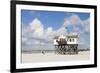 Stilt Houses on a Beach-Markus Lange-Framed Photographic Print