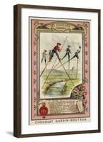 Stilt Race in the Landes, France-null-Framed Giclee Print