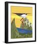 Stilt-Marie Sansone-Framed Giclee Print