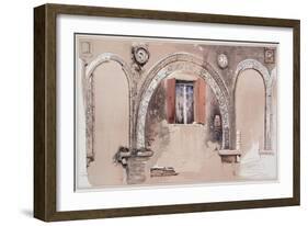 Stilted Archivolts-John Ruskin-Framed Giclee Print