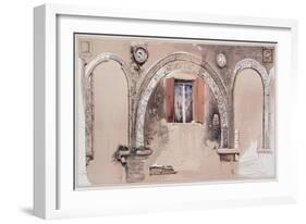 Stilted Archivolts-John Ruskin-Framed Giclee Print