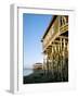 Stilted Buildings, Zone of Castro, Chiloe, Chile, South America-Geoff Renner-Framed Photographic Print