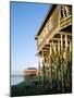 Stilted Buildings, Zone of Castro, Chiloe, Chile, South America-Geoff Renner-Mounted Photographic Print