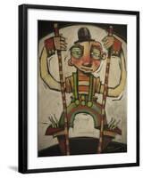 Stiltwalker-Tim Nyberg-Framed Giclee Print