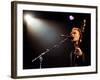 Sting Pictured During His Concert at the Cardiff International Arena-null-Framed Photographic Print
