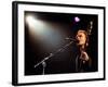 Sting Pictured During His Concert at the Cardiff International Arena-null-Framed Photographic Print