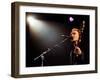 Sting Pictured During His Concert at the Cardiff International Arena-null-Framed Premium Photographic Print