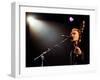 Sting Pictured During His Concert at the Cardiff International Arena-null-Framed Premium Photographic Print