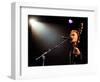 Sting Pictured During His Concert at the Cardiff International Arena-null-Framed Photographic Print