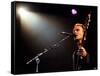 Sting Pictured During His Concert at the Cardiff International Arena-null-Framed Stretched Canvas