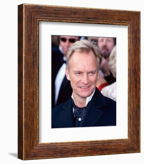 Sting-null-Framed Photo