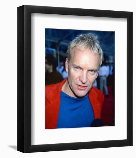 Sting-null-Framed Photo