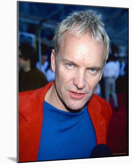 Sting-null-Mounted Photo