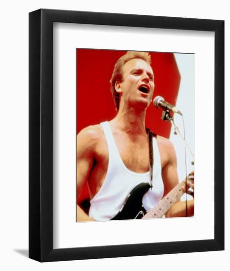 Sting-null-Framed Photo