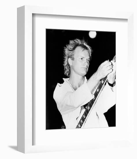 Sting-null-Framed Photo