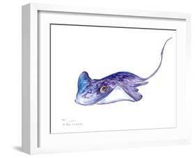 Stingray-Suren Nersisyan-Framed Art Print