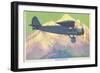 Stinson Detroiter Airplane-null-Framed Art Print