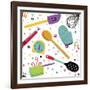 Stir Crazy half drop 1-Holli Conger-Framed Giclee Print