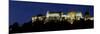 Stirling Castle at Night, Atop Castle Hill, from the Southwest, Stirling, Scotland, United Kingdom-Patrick Dieudonne-Mounted Photographic Print