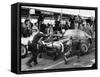 Stirling Moss in a Ferrari, Goodwood, 1961-null-Framed Stretched Canvas
