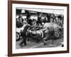 Stirling Moss in a Ferrari, Goodwood, 1961-null-Framed Photographic Print