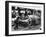 Stirling Moss in a Ferrari, Goodwood, 1961-null-Framed Photographic Print