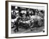 Stirling Moss in a Ferrari, Goodwood, 1961-null-Framed Photographic Print