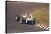 Stirling Moss in a Lotus 18, Dutch Grand Prix, Zandvoort, 1960-null-Stretched Canvas