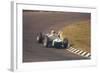 Stirling Moss in a Lotus 18, Dutch Grand Prix, Zandvoort, 1960-null-Framed Photographic Print