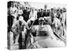 Stirling Moss in a Vanwall, Italian Grand Prix, Monza, 1957-null-Stretched Canvas