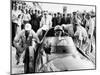 Stirling Moss in a Vanwall, Italian Grand Prix, Monza, 1957-null-Mounted Photographic Print