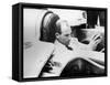 Stirling Moss in the Mg Ex181, 1957-null-Framed Stretched Canvas