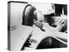 Stirling Moss in the Mg Ex181, 1957-null-Stretched Canvas