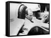 Stirling Moss in the Mg Ex181, 1957-null-Framed Stretched Canvas