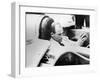 Stirling Moss in the Mg Ex181, 1957-null-Framed Photographic Print