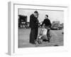 Stirling Moss on a Vespa Scooter, Goodwood, April 1952-null-Framed Photographic Print