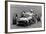 Stirling Moss Taking a Bend in a Racing Car, (C1960-C1961)-null-Framed Photographic Print