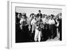 Stirling Moss, Winner of the British Grand Prix, Aintree, 1955-null-Framed Photographic Print