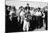 Stirling Moss, Winner of the British Grand Prix, Aintree, 1955-null-Mounted Photographic Print