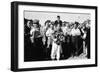 Stirling Moss, Winner of the British Grand Prix, Aintree, 1955-null-Framed Photographic Print