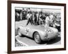 Stirling Moss with Porsche RSK, Goodwood, Sussex, 1955-null-Framed Photographic Print