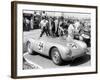 Stirling Moss with Porsche RSK, Goodwood, Sussex, 1955-null-Framed Photographic Print