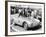 Stirling Moss with Porsche RSK, Goodwood, Sussex, 1955-null-Framed Photographic Print