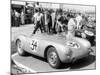 Stirling Moss with Porsche RSK, Goodwood, Sussex, 1955-null-Mounted Photographic Print