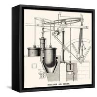 Stirling's Air Engine-null-Framed Stretched Canvas