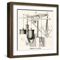 Stirling's Air Engine-null-Framed Art Print