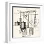 Stirling's Air Engine-null-Framed Art Print