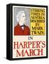 Stirring Times In Austria Described By Mark Twain In Harper's March-Edward Penfield-Framed Stretched Canvas