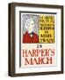 Stirring Times in Austria Described by Mark Twain in Harper's March-Edward Penfield-Framed Art Print