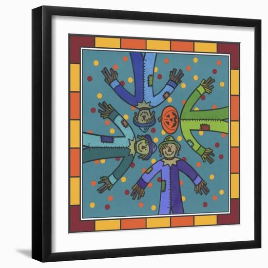 Stitch Autumn Confetti 1-Denny Driver-Framed Giclee Print